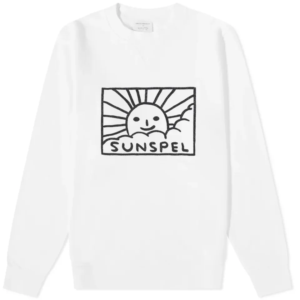 x David Shrigley Logo Crew Sweat