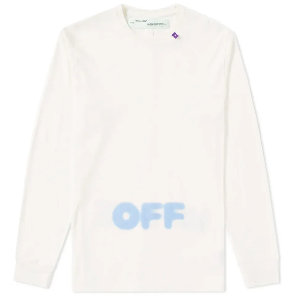 Long Sleeve Blurred Off Tee
