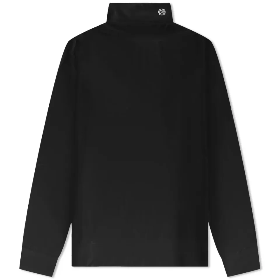 Long Sleeve Emblem Logo Turtleneck T-Shirt