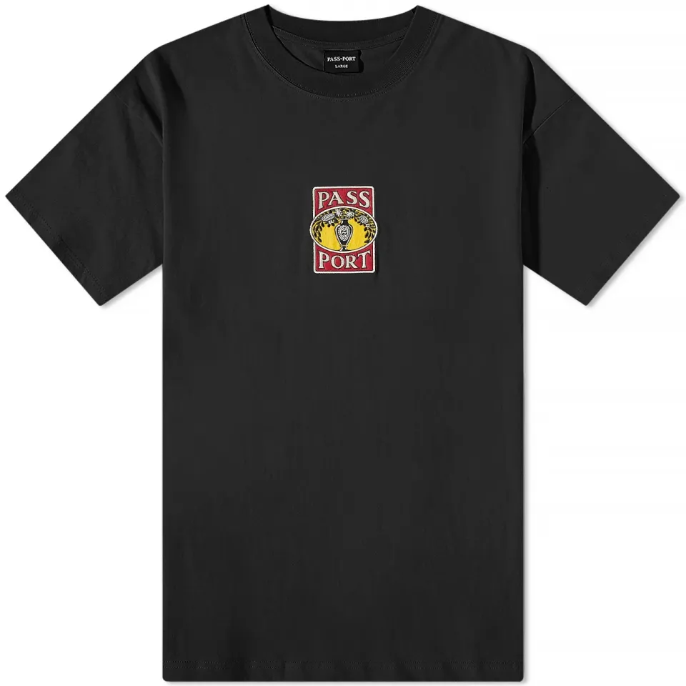 Pass-Port Vase Embroidery T-Shirt