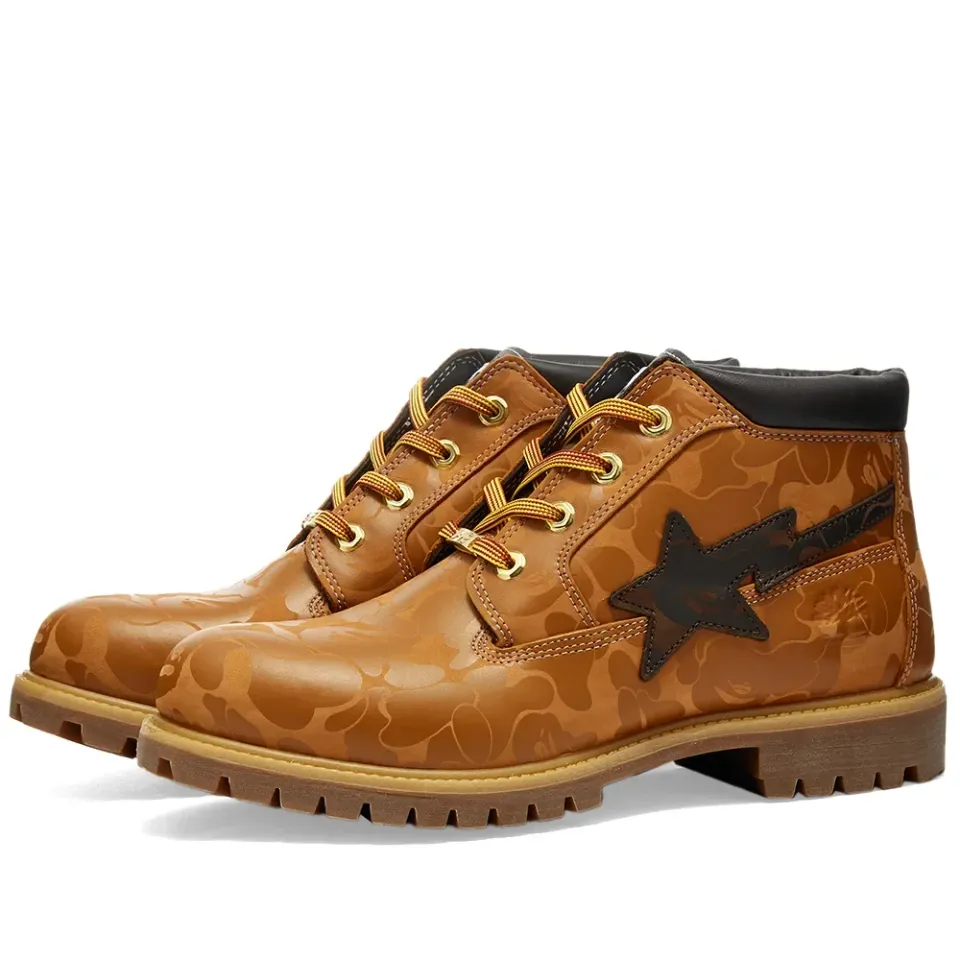 x BAPE Premium Chukka Boot