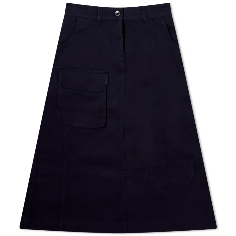 x Woolrich Cargo Midi Skirt