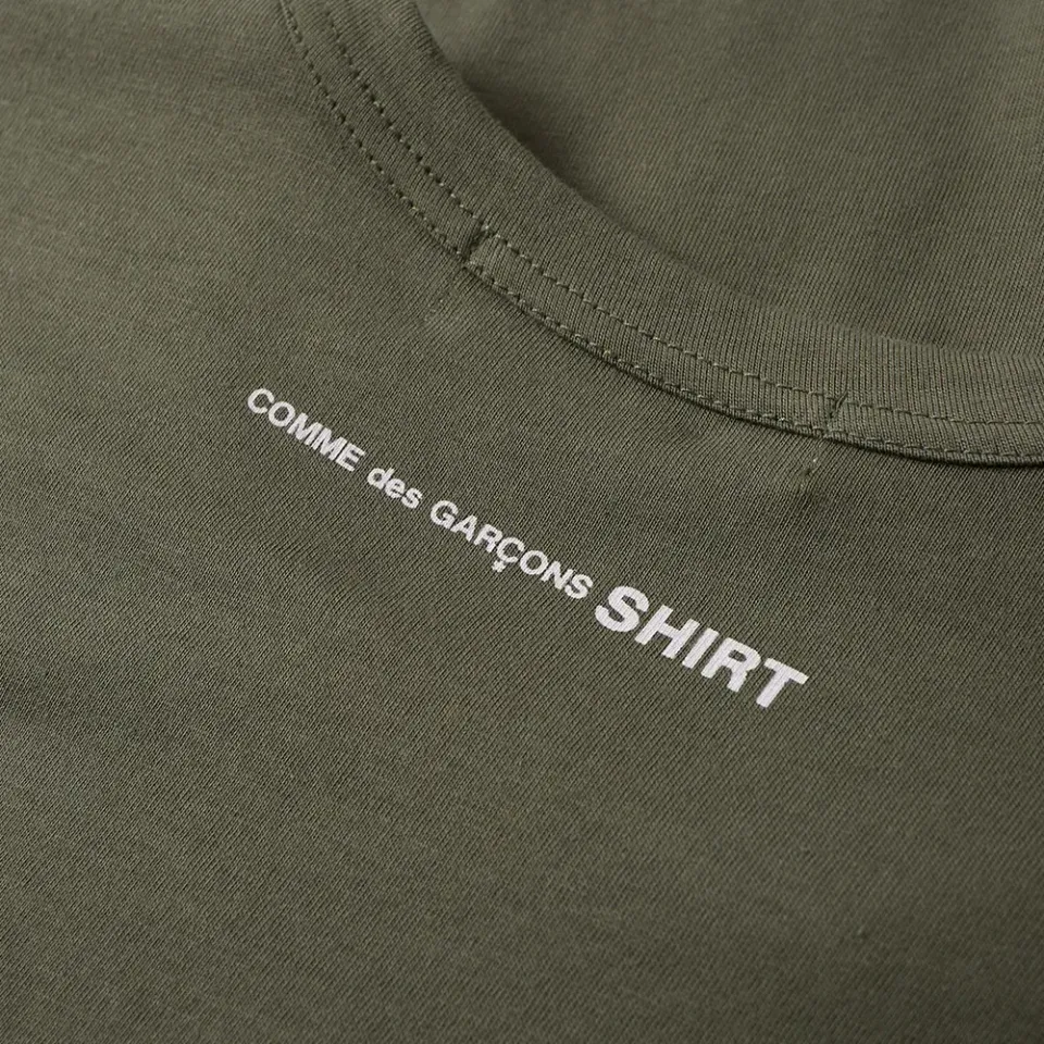 Comme des Garcons SHIRT Rear Print Logo Tee