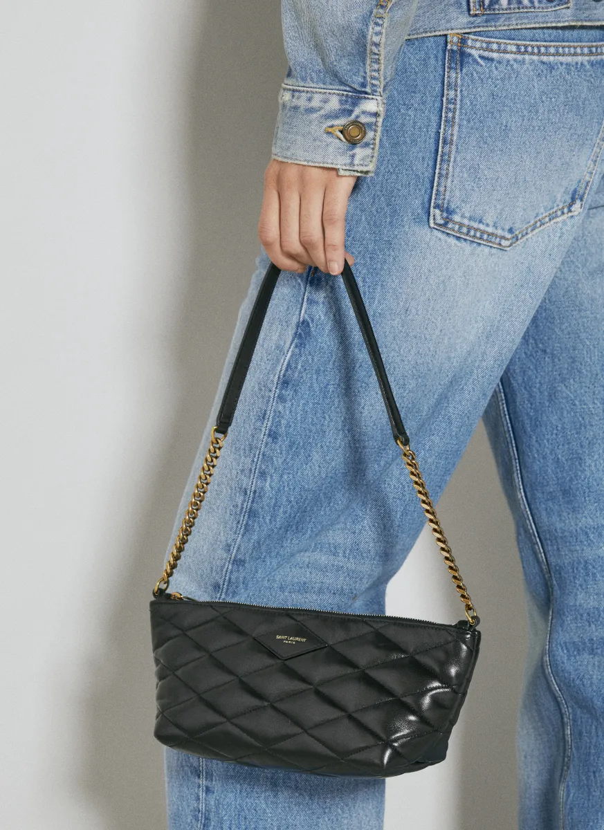 Mini Quilted Leather Shoulder Bag
