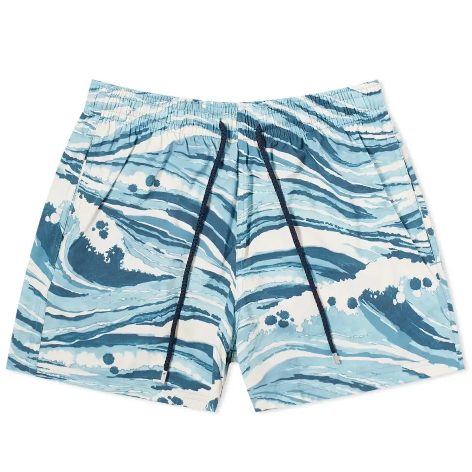 Maison Kitsuné x Vilebrequin Moorise Swim Shorts