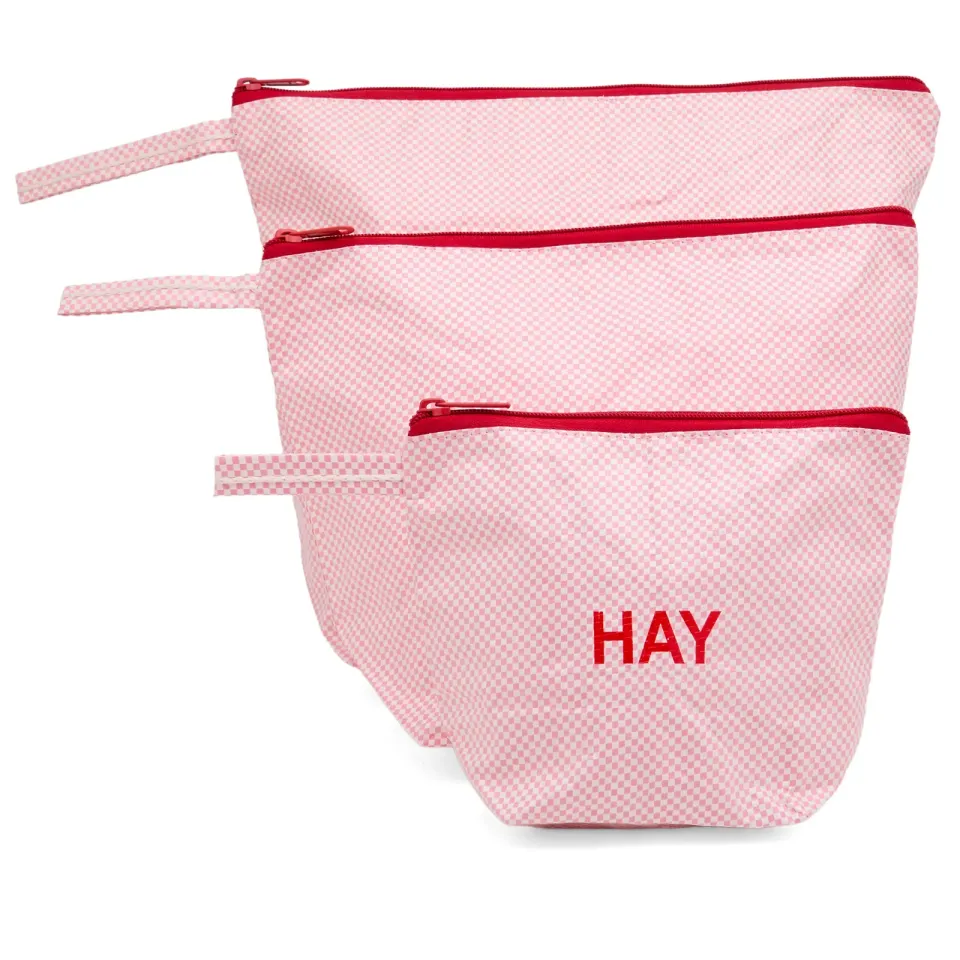 Candy Mono Wash Bag - Wash Set of 3
