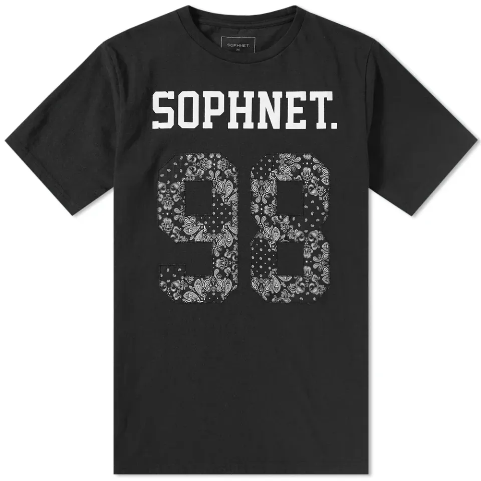 SOPHNET. Bandana Numbering Tee