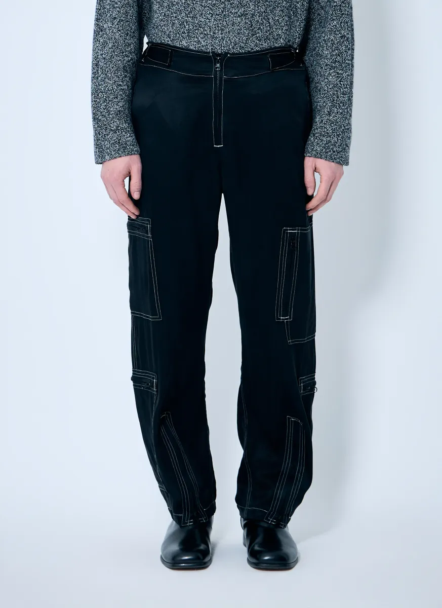 Satin Flight Pants