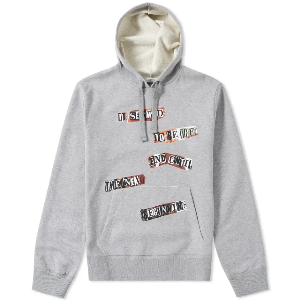 Jamie Reid Punk Poem Pullover Hoody