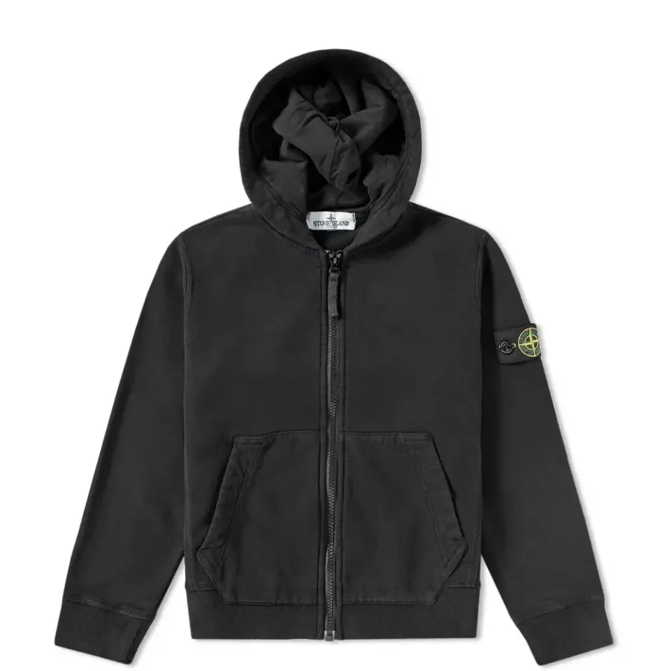 Garment Dyed Zip Hoody