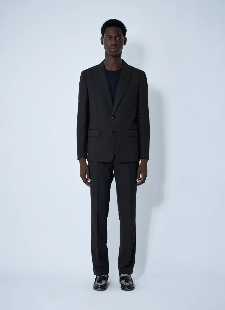 GG Wool Jacquard Suit