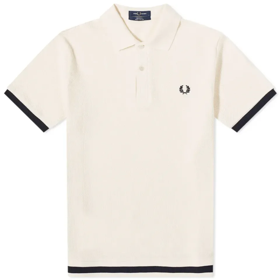 Textured Pique Polo Shirt