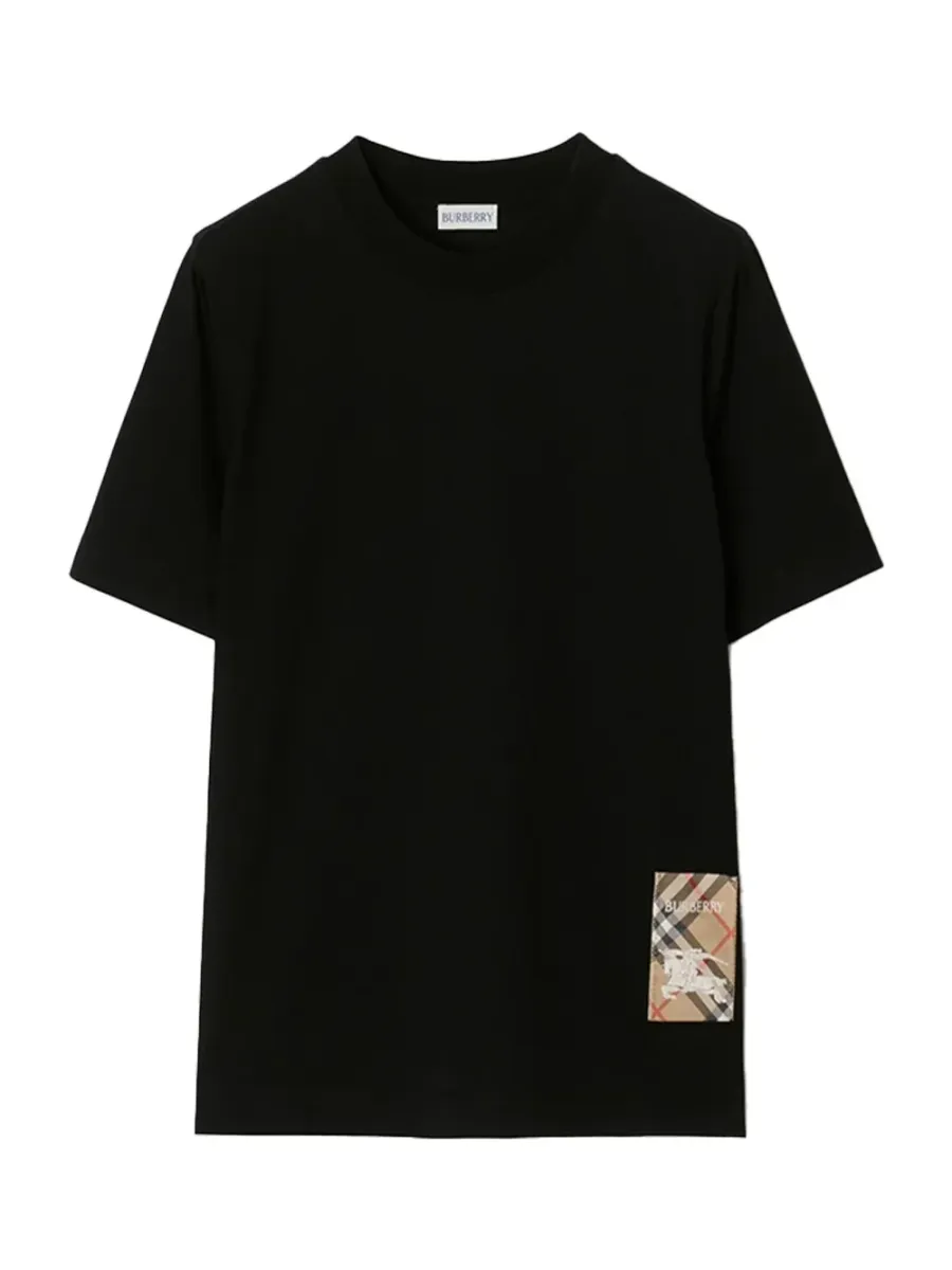 Women Cotton T-Shirt Black