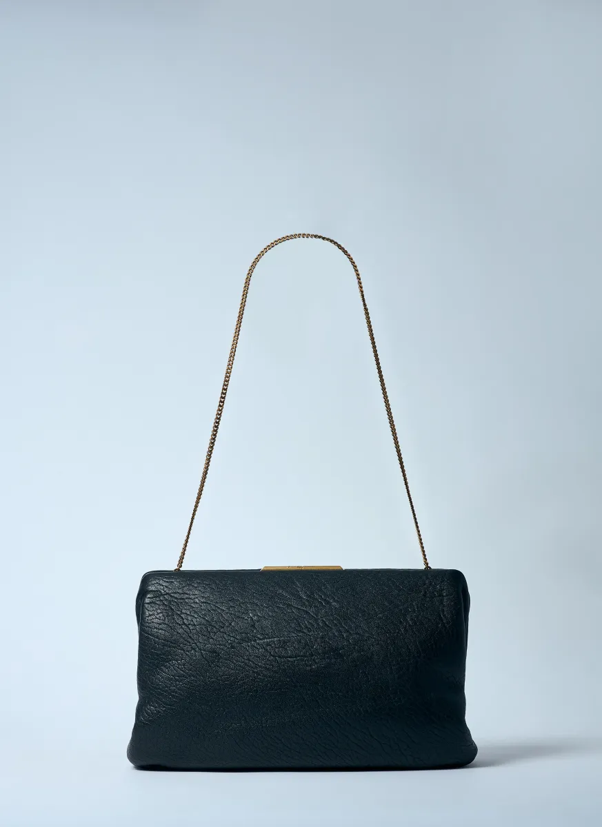 Large Leather Clutch