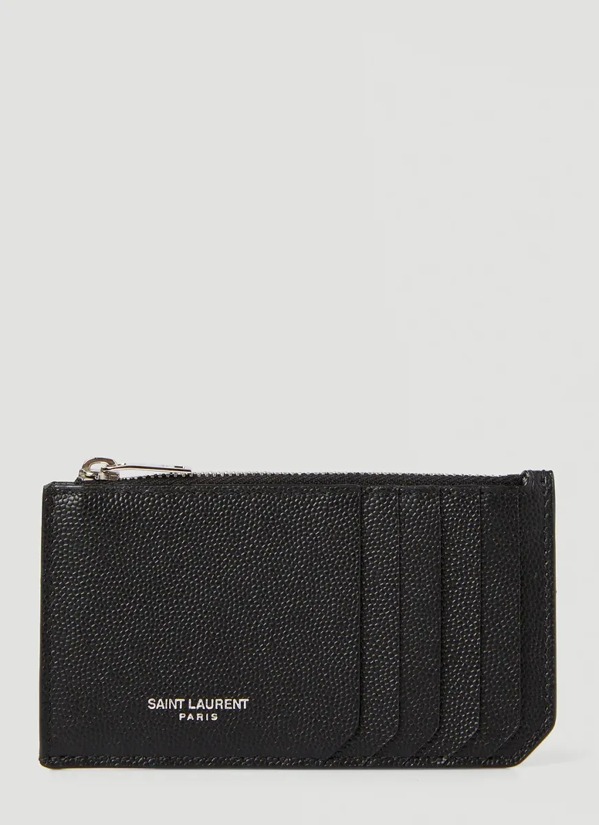 Paris Fragments Zipped Cardholder
