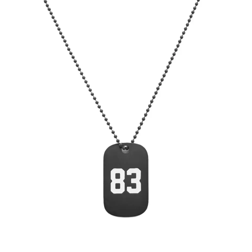 Navy Dog Tag Necklace
