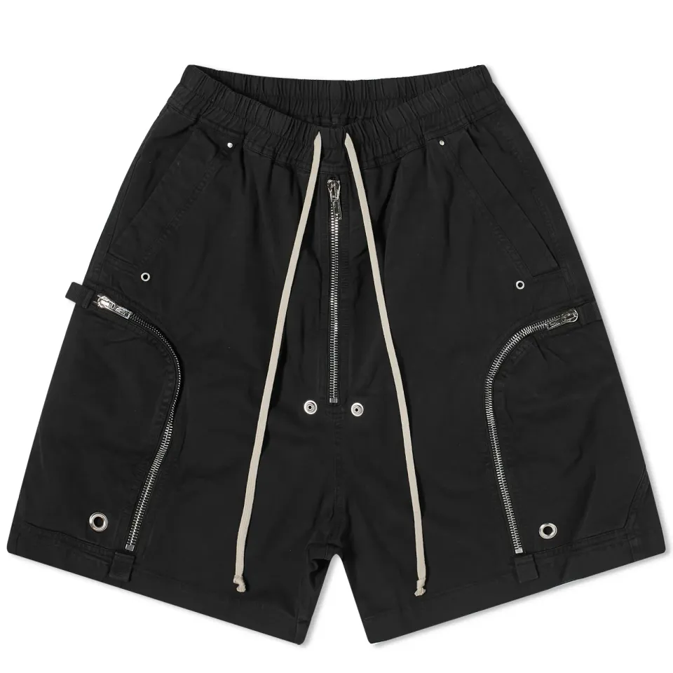 Bauhaus Zip Detail Shorts