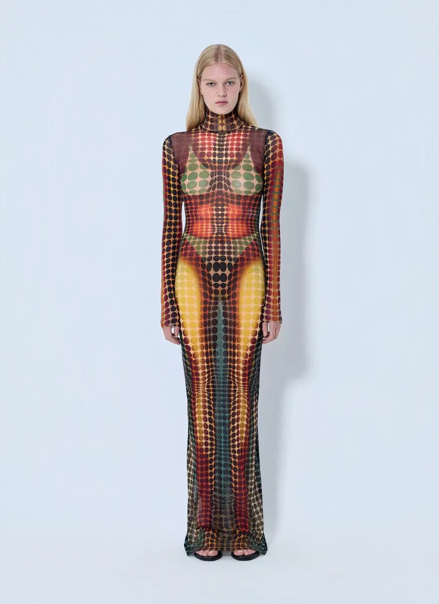 Re-Edition Long Dress High Neck