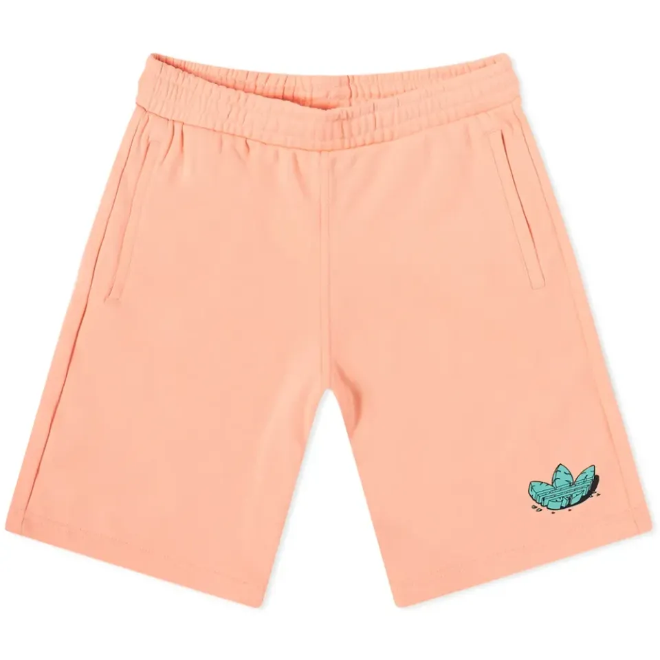 Graphic Trefoil Logo Shorts