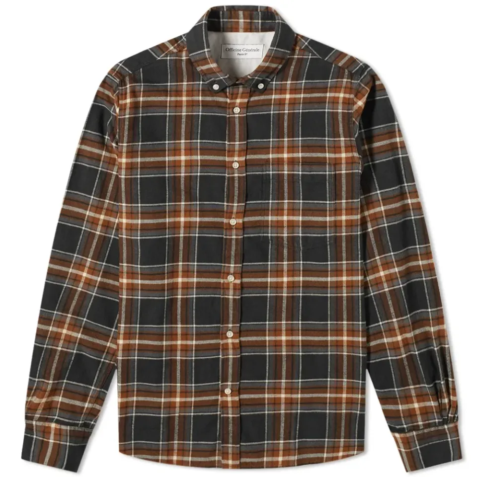 Arsene Button Down Check Shirt