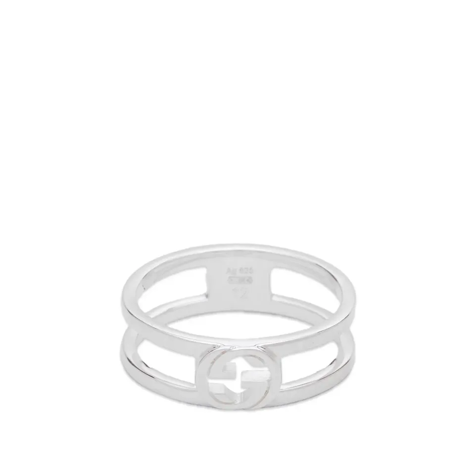 Gucci Interlocking Ring 6mm