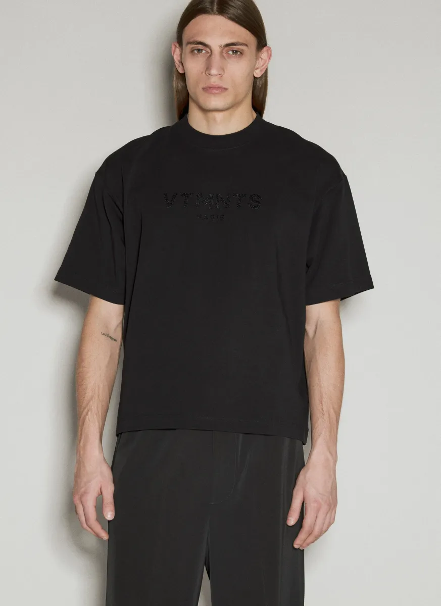 Paris Crystal Logo Shirt