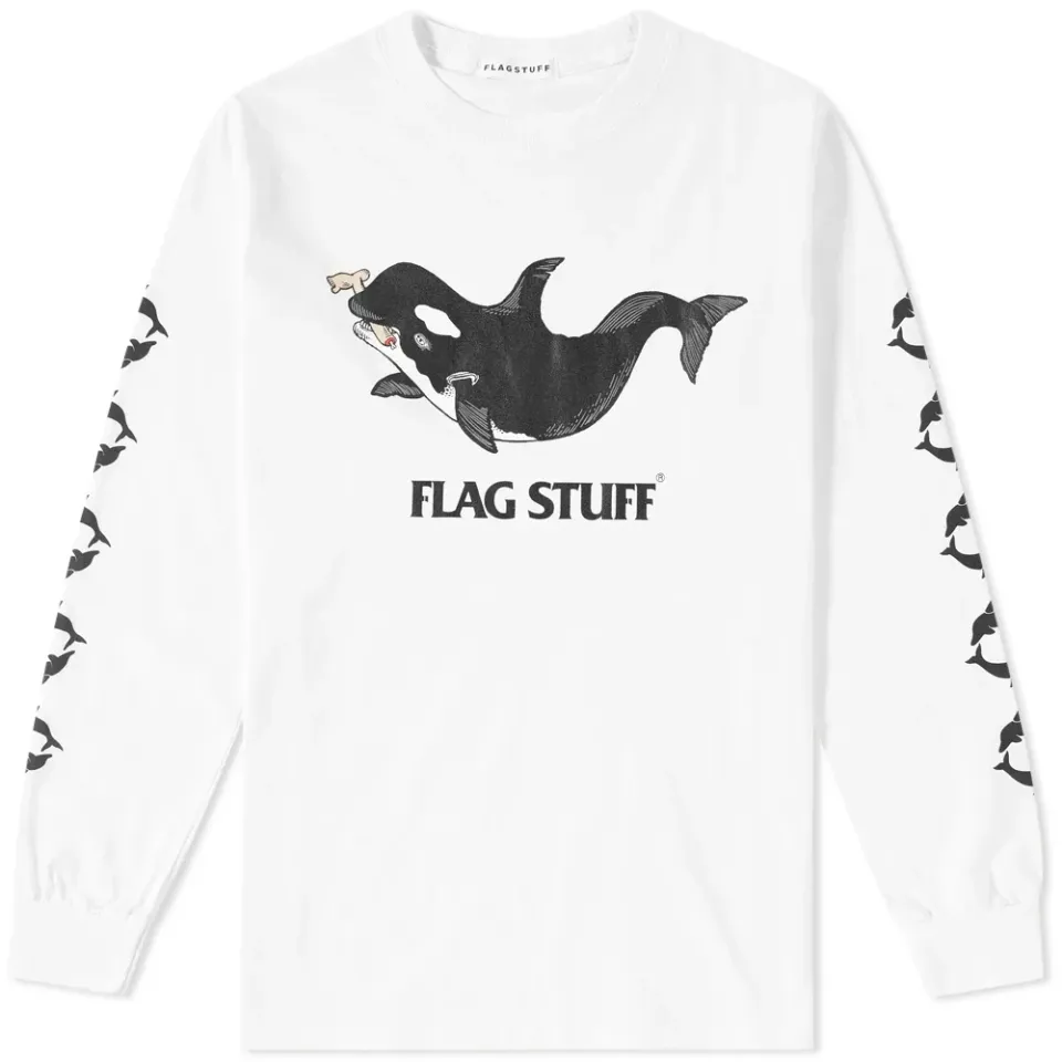 Long Sleeve Killer Whale Tee