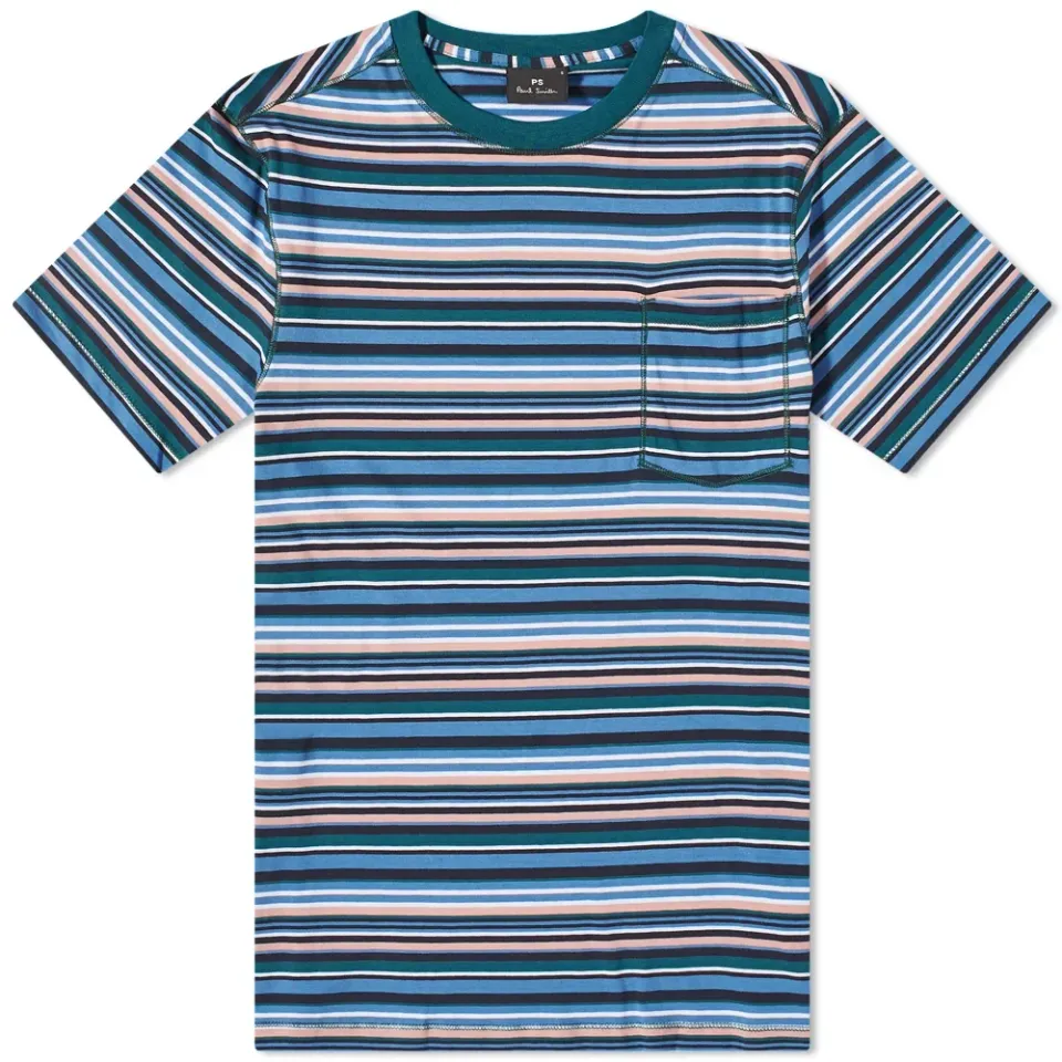 Striped Pocket T-Shirt