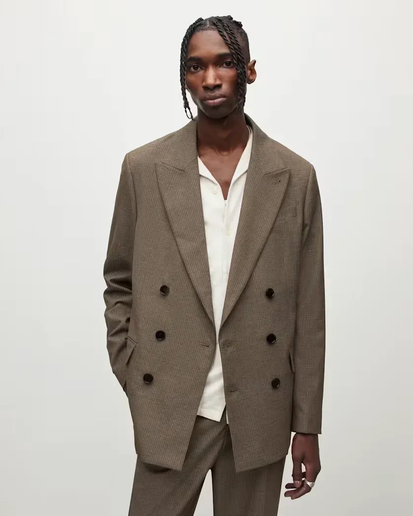 Dante Double Breasted Relaxed Blazer