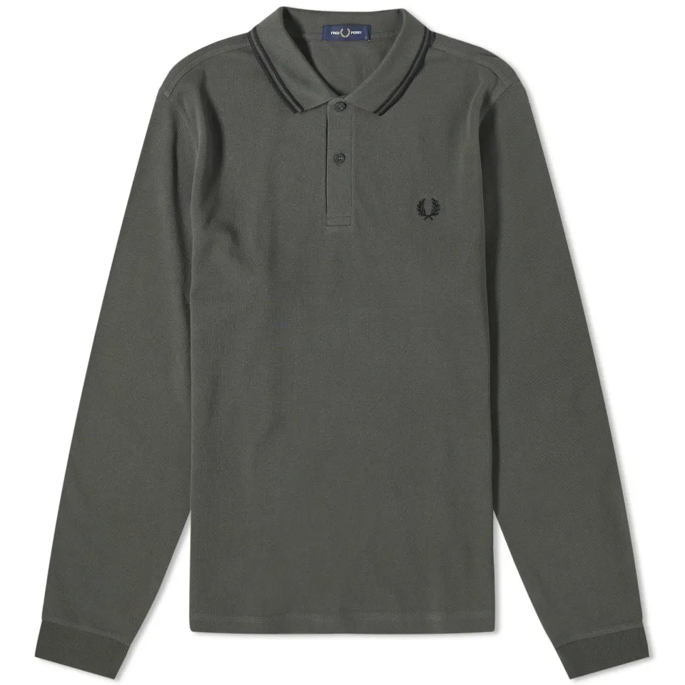 Long Sleeve Twin Tipped Polo