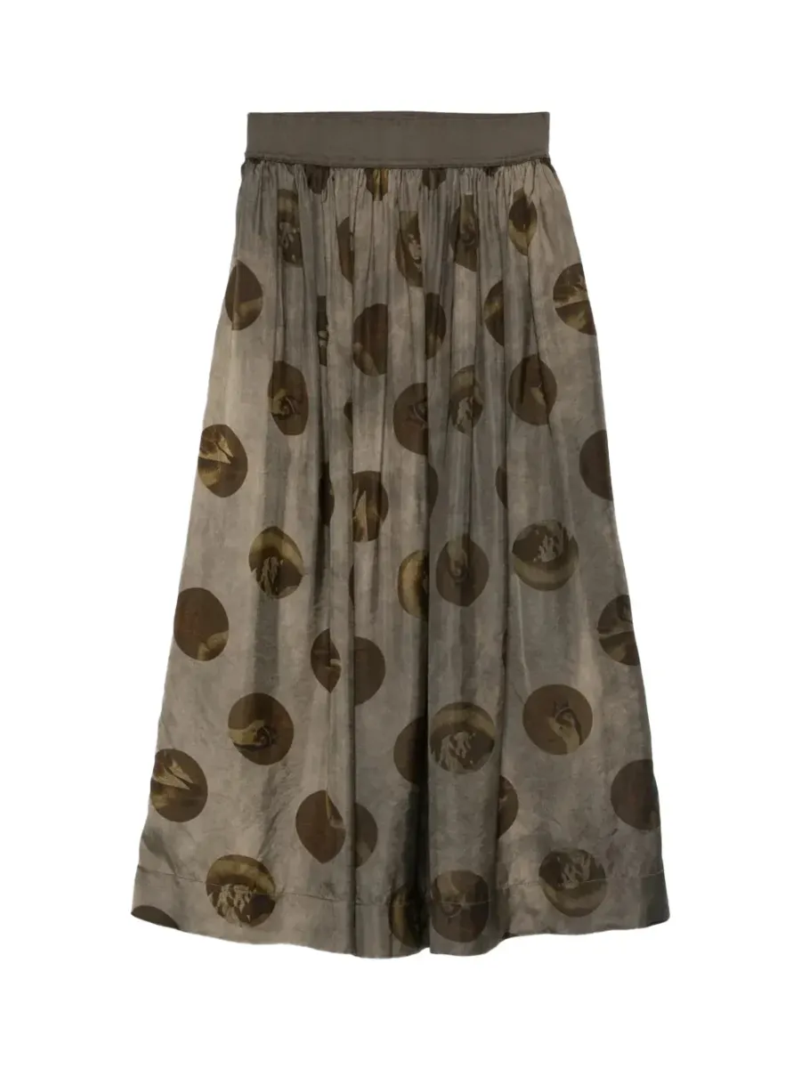 Gillian Skirt Grey/Brown