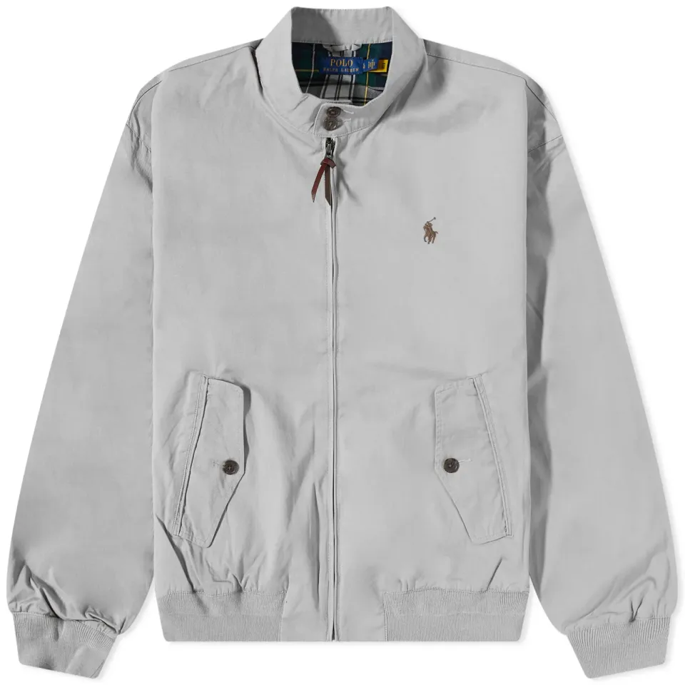 Lined Windbreaker Harrington Jacket