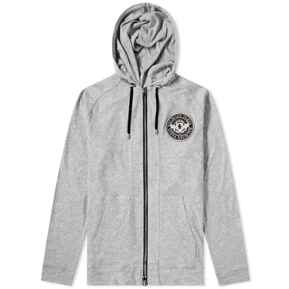 Zip Patch Hoody
