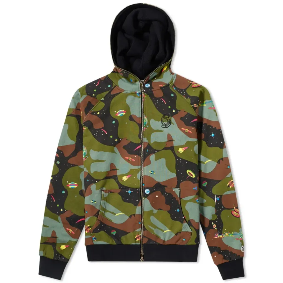 Space Camo Zip Hoody