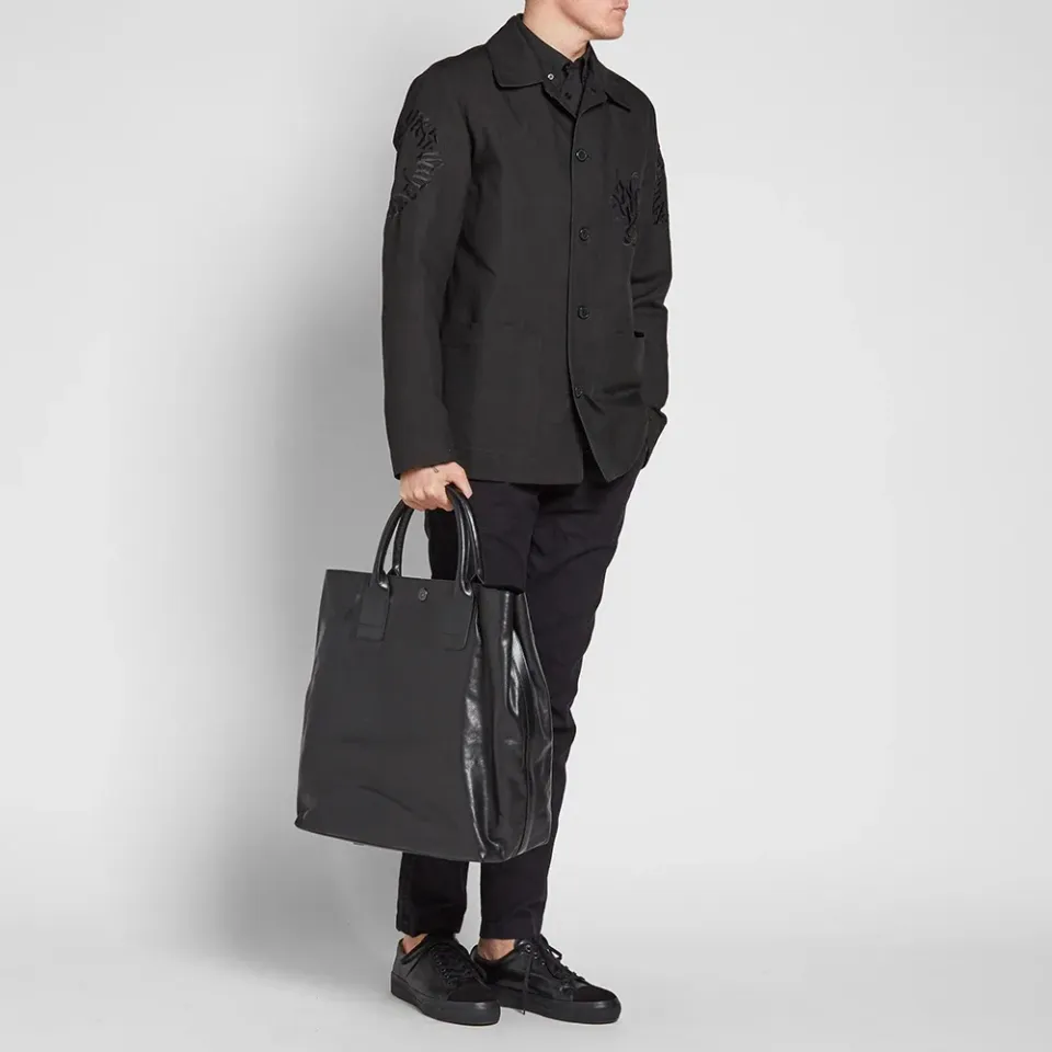 Leather Shopper Bag