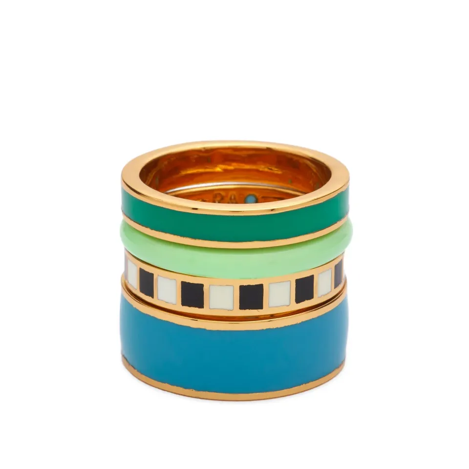 Banded Rings - Set of 4