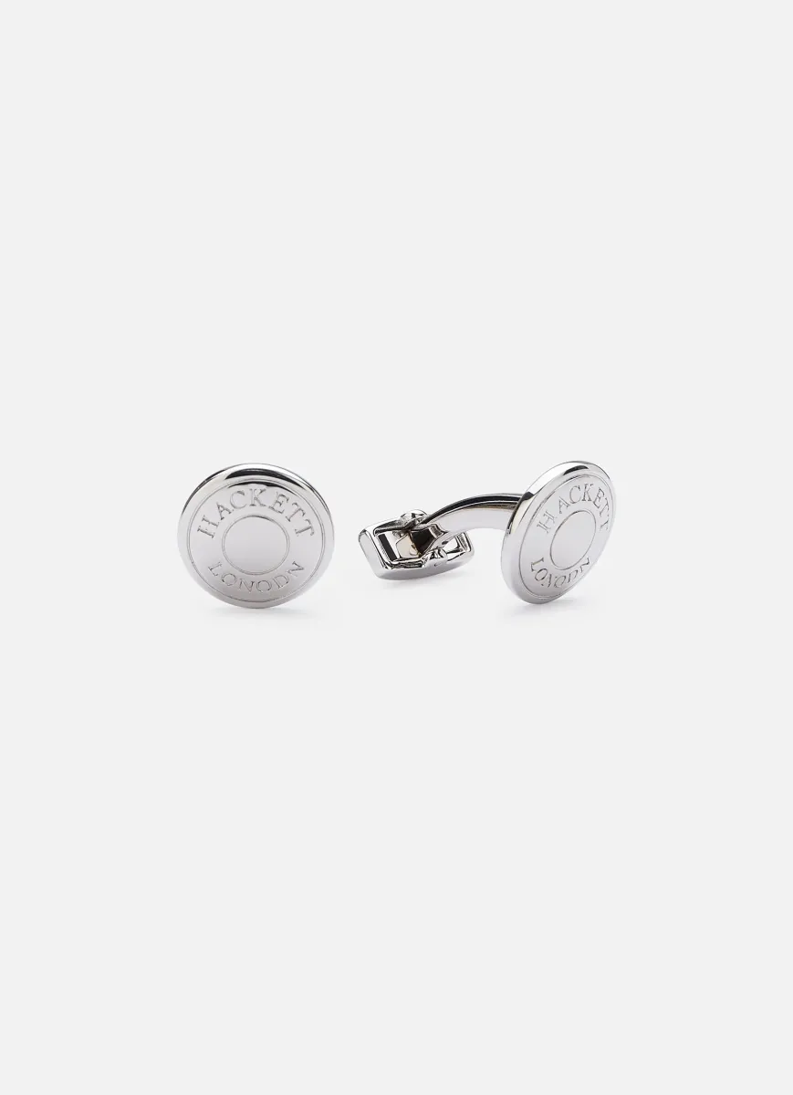 Round Shield Cufflink