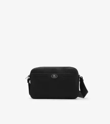 Knight Stamp Crossbody Bag in Black