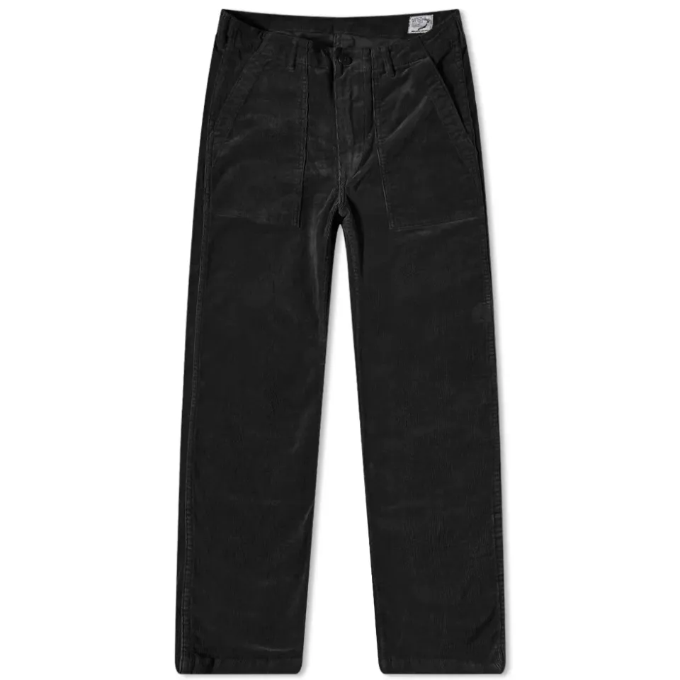 Slim Fit Fatigue Corduroy Pants