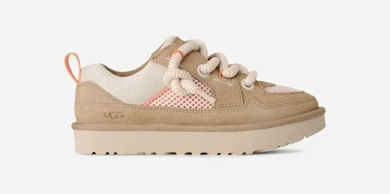 Lo Lowmel Mesh Trainer, Suede/Polyester