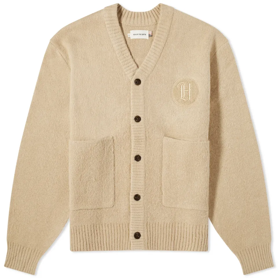 Stamp Patch Cardigan