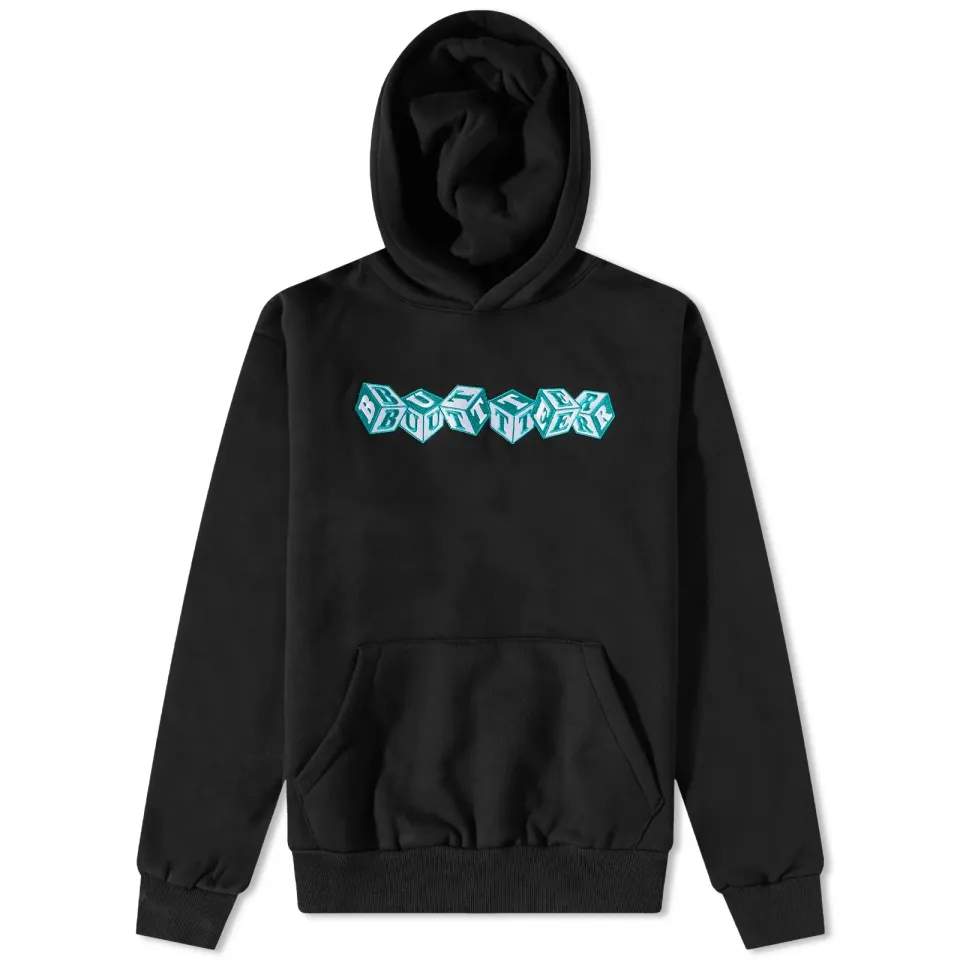 Embroidered Cubes Hoodie