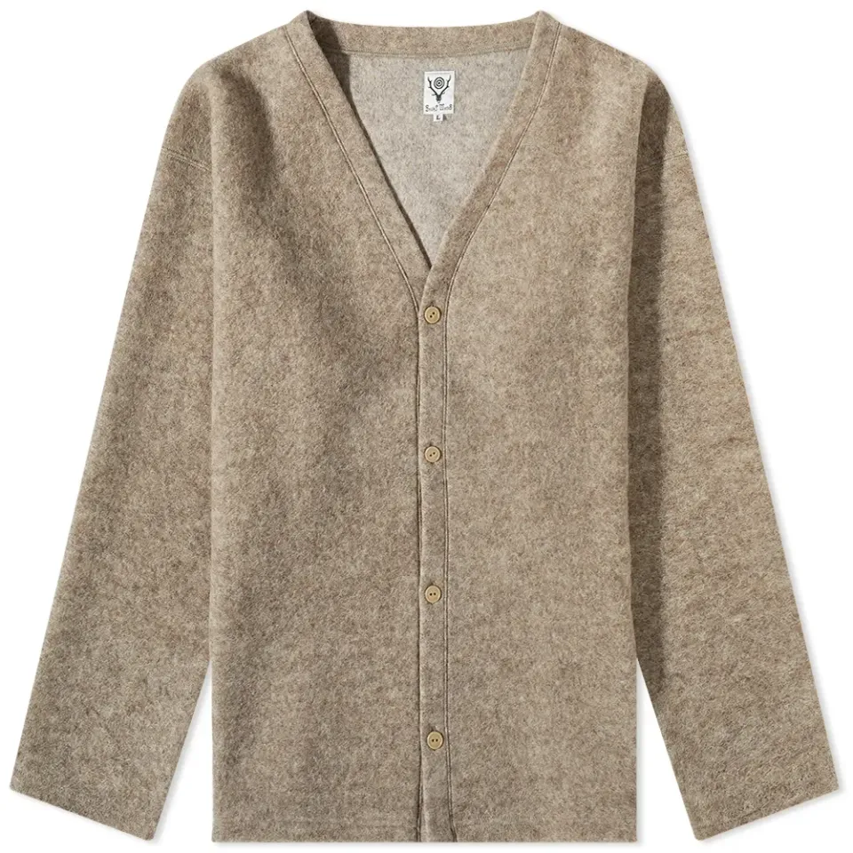 Boiled Wool Cardigan