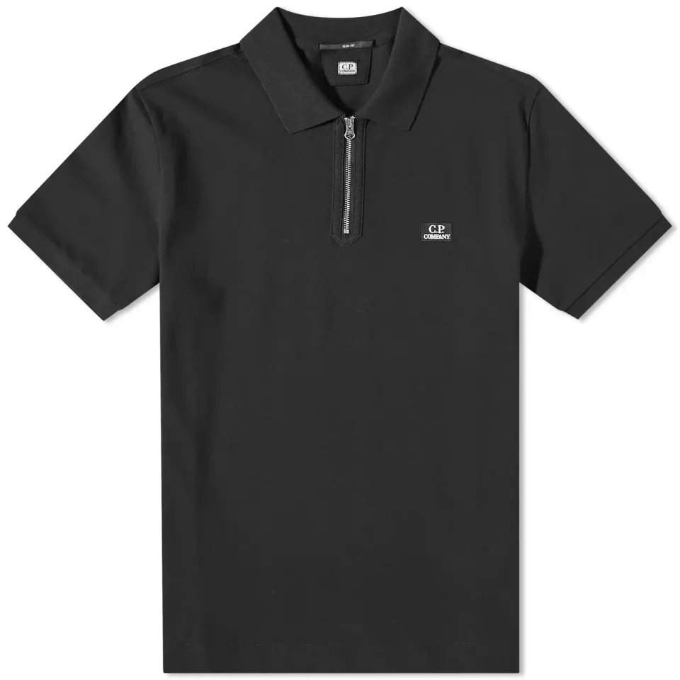 Zipped Polo Shirt