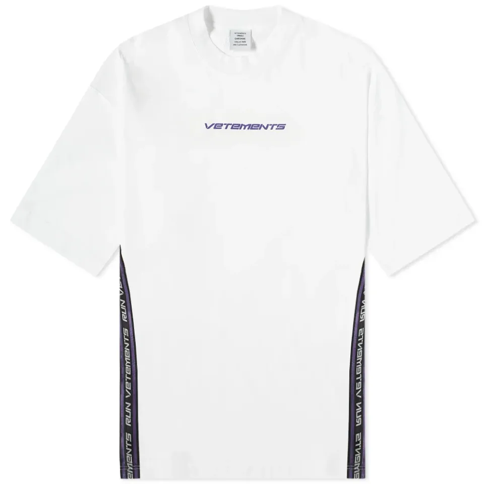 Logo Taped Oversized T-Shirt