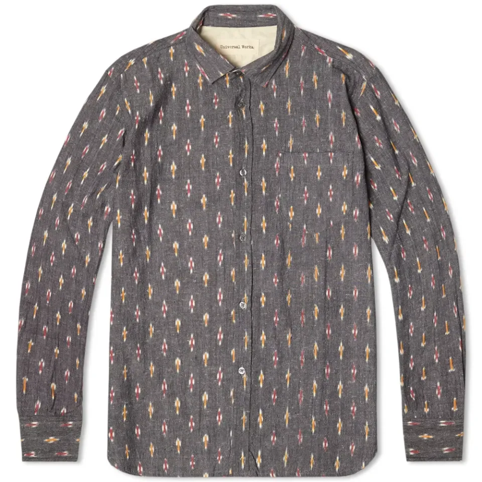 Ikat Chambray Classic Shirt
