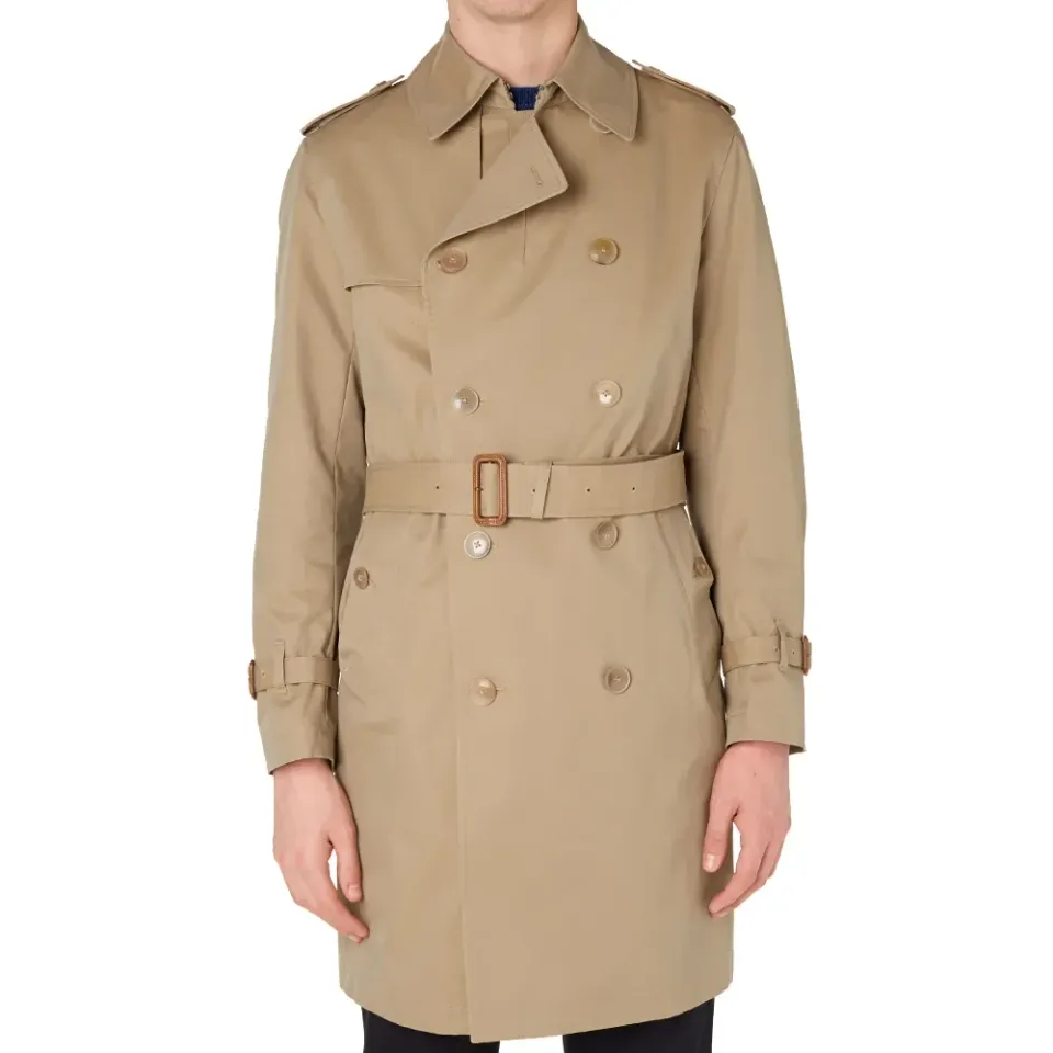 Gabardine Trench Coat