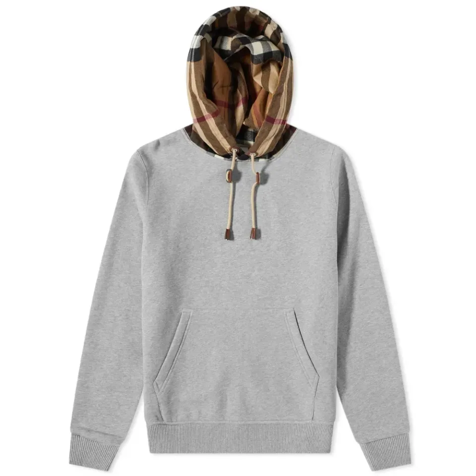 Samuel Check Hood Hoodie