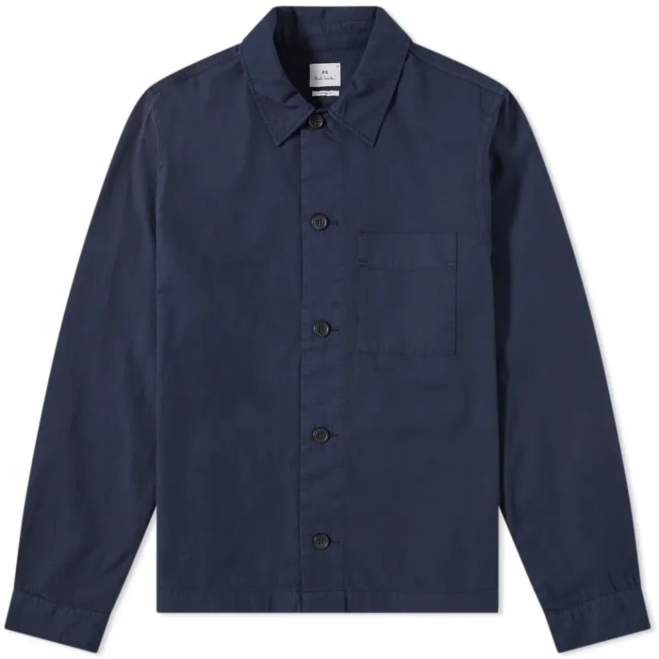 Drawstring Shirt Jacket