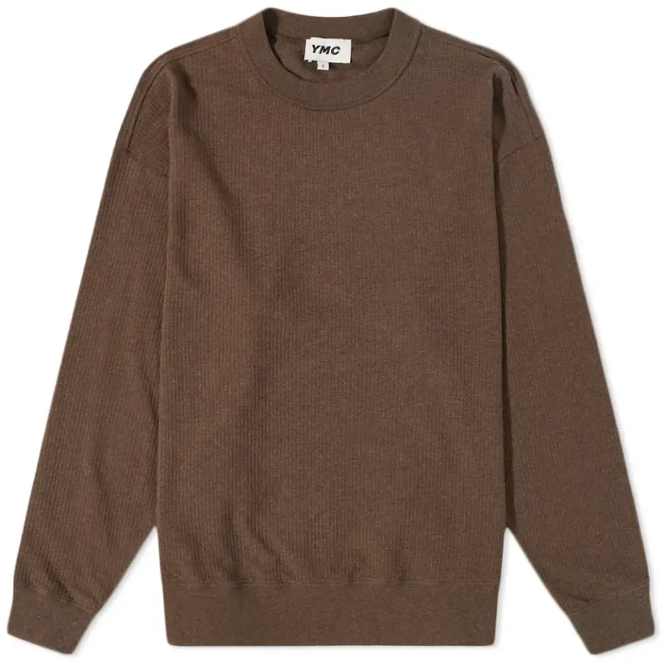 Melange Seersucker Sweat